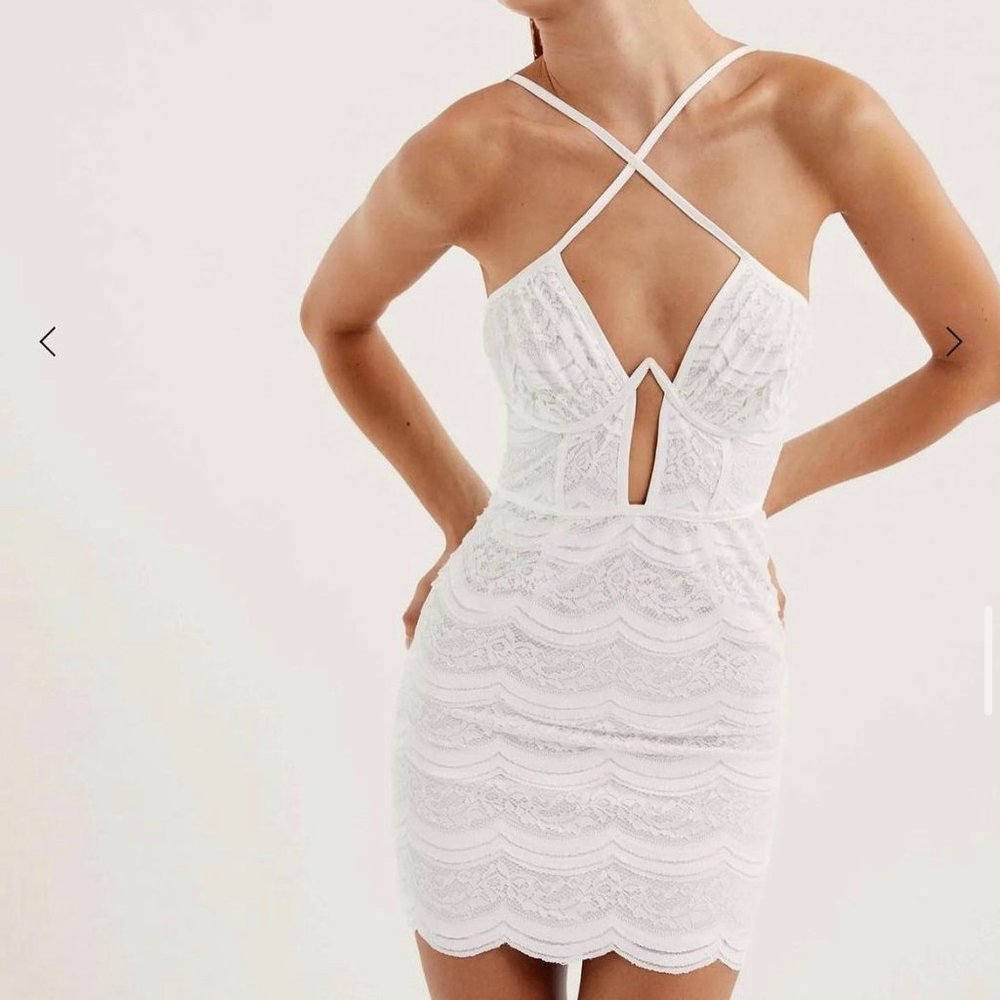 For Love and Lemons Angelina Dress NEVER WORN! XS